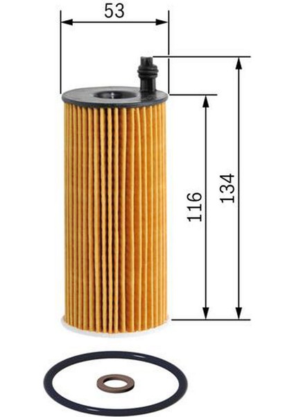 Yag Filtresi Bmw N47 N57 F10 F20 F30 F32 F34 F36 F01 F07 E90 F22 E84 F25 F15 F16 F26 . Toyota Verso 13 18 Auris 15 Rav4 15 Avensis 15 Gnzrz