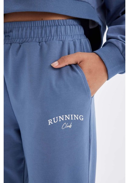 Fit Jogger Eşofman Altı Standart Fit Basic Düz Uzun C9381AX24AU