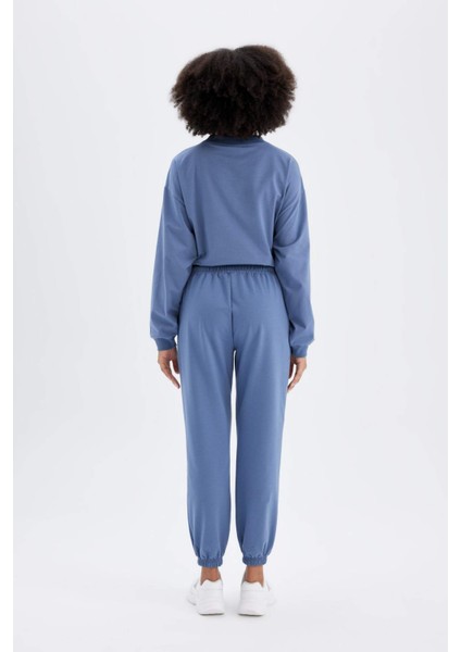 Fit Jogger Eşofman Altı Standart Fit Basic Düz Uzun C9381AX24AU