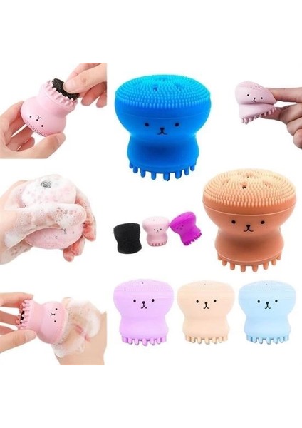 Bfs Peeling Etkili Mini El Yüz Cilt Temizleme Fırçası Silikon Temizlenmesi Kolay Siyah Nokta Gi