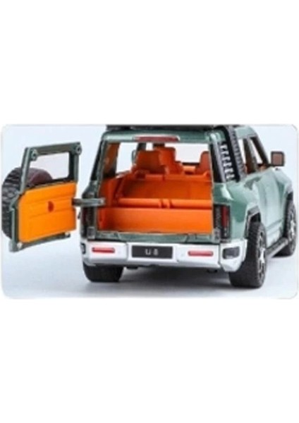 XHD-B2432 -Vardem Çek Bırak Işıklı ve Sesli Kapıları Açılan Lr Jeep 1:24 fırsatları