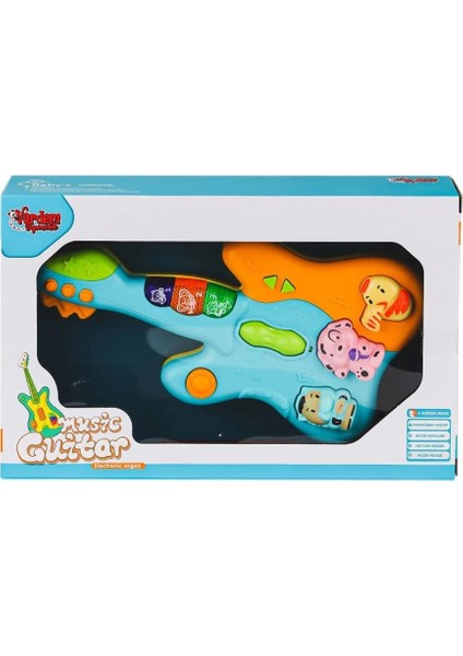 Bfs JLG-855-34A Işıklı ve Müzikli Gitar Bebek Pianosu -Vardem Oyuncak