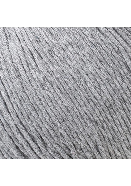 Natural Cotton Gri El Örgü Ipi - R079 - 33925