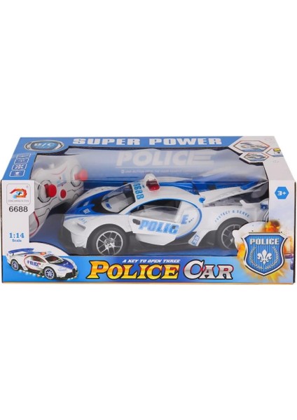 6688-91A kumandalı Işıklı Polis Araba -Karsan Oyuncak modelleri
