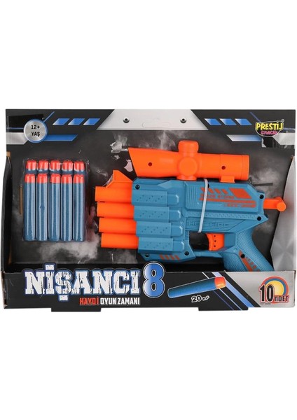 Bfs Fab 5757 4 Ağızlı Dart Atıcı Silah -Prestij Oyuncak