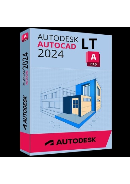 Autocad LT 2024 (Windows) - 1 Pc 3 Yıl Autodesk Key (Full Sürüm)