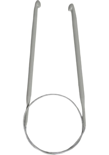 Misinalı Çelik Gagalı Tığ Şiş 3,5 Numara 60 cm