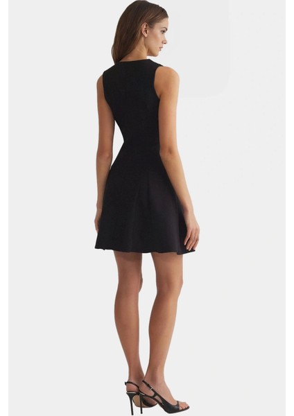 Kolsuz Finike Dokuma Mini Elbise 88% Polyester 12% Elastan Trend Tasarım fiyatları
