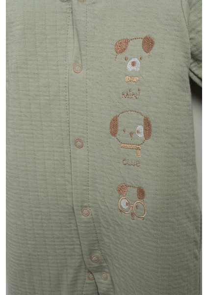 Sevimli Köpekcikler Desenli 10 Parça Kutulu Yenidoğan Hastane Çıkışı Zıbın Seti modelleri