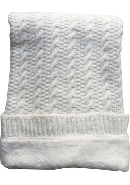 Krem Triko Welsoft Bebek Battaniyesi