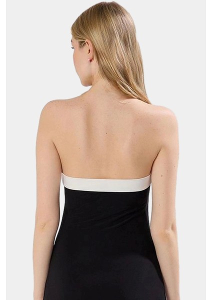 Esnek Örme Bodycon Elbise Rahat Kalıp Midi Boy Yazlık Dayanıklı Malzeme Zarifane Tasarım