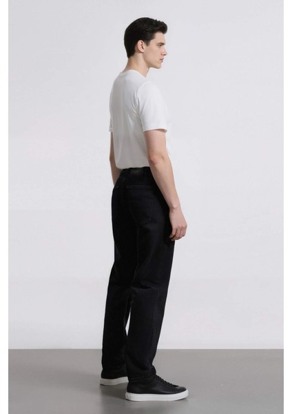 Carlo Skinny Fit Ekstra Dar Kalıp Normal Bel Ekstra Dar Paça Siyah Jean Pantolon R8763AZ24AU