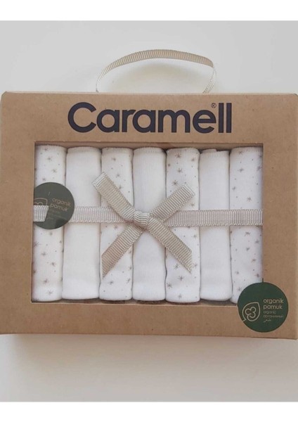 Organik Pamuk 7li Bebek Mendili