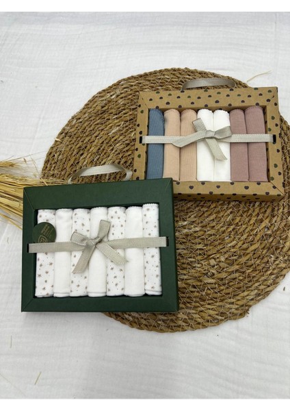 Pamuk 7'li Bebek Mendili (Yenidoğan) 2 Paket 2025