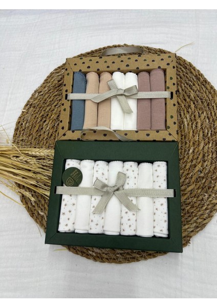 Pamuk 7'li Bebek Mendili (Yenidoğan) 2 Paket 2025 modelleri