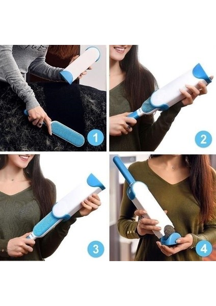 Omb Store 2li Set Kıl Tüy Toplayıcı Kendinden Temizlemeli Tarak fırsatları