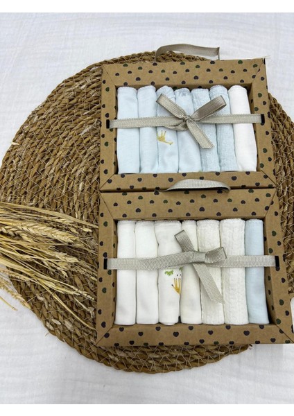 Pamuk 7'li Bebek Mendili (Yenidoğan) 2 Paket 2025