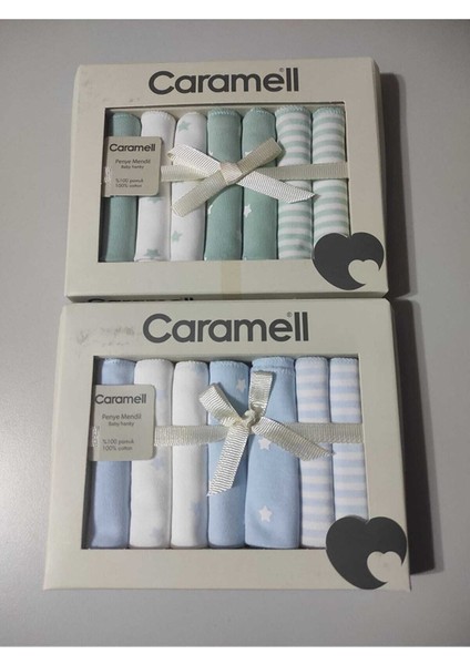 Llama Kids 7 Li Bebek Mendili Pamuk Bebek Ağız Mendili 2 Adet