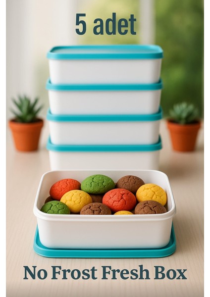 5’li Derin Dondurucu Saklama Kabı – 2,1 Litre
