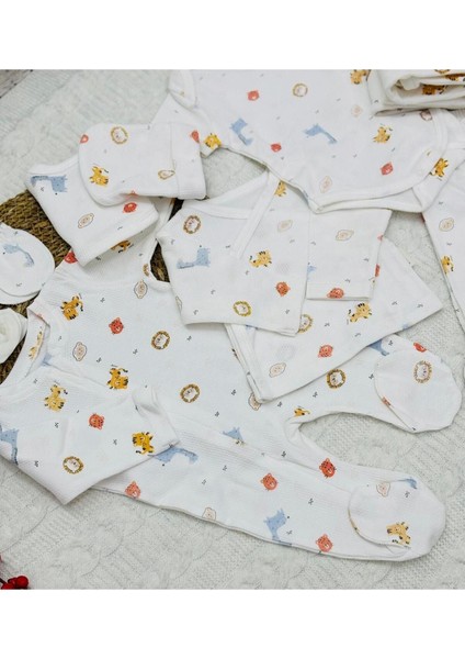 Panter Desenli 10'lu Hastane Çıkışı Seti indirimleri