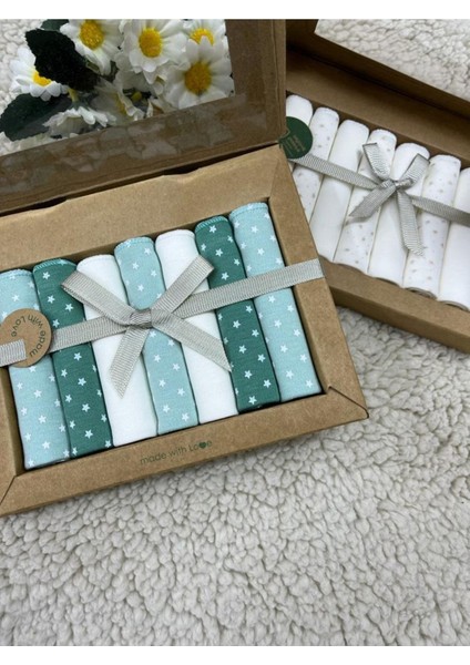 7li Ağız Silme Mendili 2 Adet modelleri