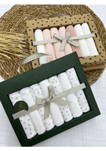 Pamuk 7'li Bebek Mendili (Yenidoğan) 2 Paket 2025