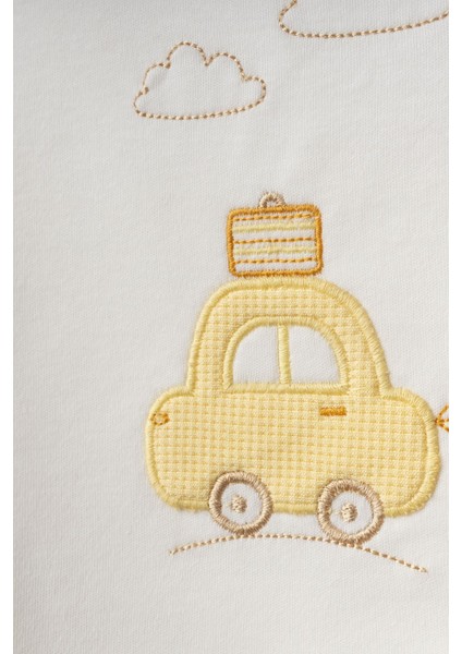 Sevimli Araba Desenli 10 Parça Kutulu Yenidoğan Hastane Çıkışı Zıbın Seti fiyatları