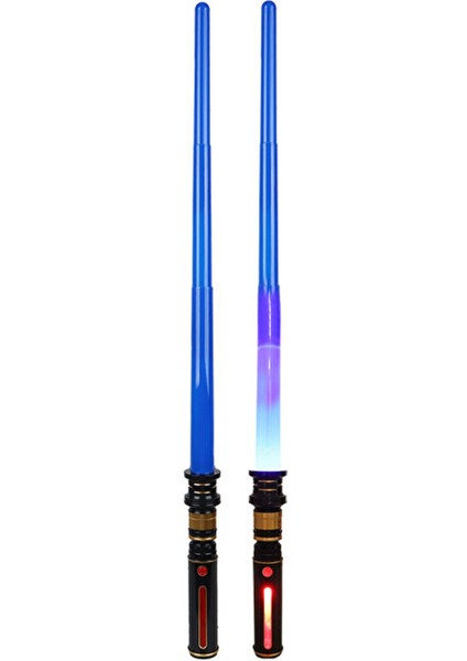 Galaksinin Kahramanı Olun! Gezegen Savaşçısı Uzayıp Kısalan Lazer Kılıç 84 cm modelleri