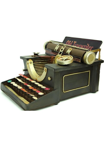 Dekoratif Metal Daktilo Biblo Vintage Hediyelik fiyatları