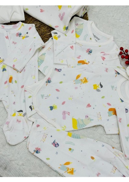 Kız Bebek Tilki Desen 10'lu Hastane Çıkışı Seti indirimleri