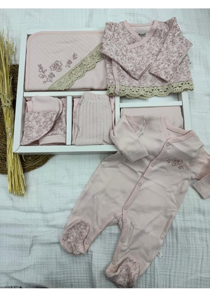 Dantelli 10'lu Set Hastane Çıkışı 2025 (Yenidoğan) New Season modelleri