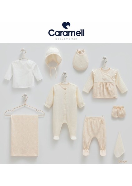Incibaby Tiny Lace Premium % 100 Pamuk 10'lu Kız Bebek Hastane Çıkış Seti Yeni Sezon