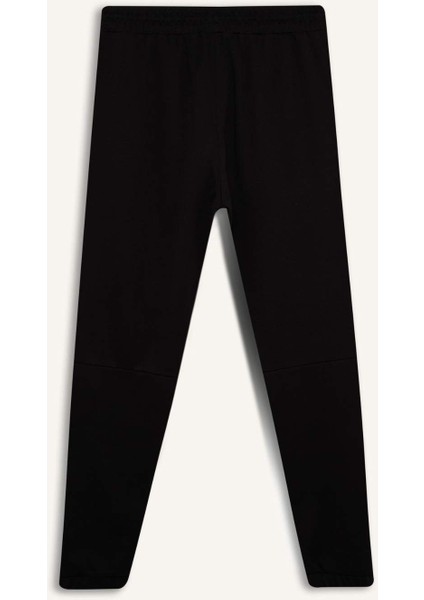Regular Fit İnce Eşofman Altı Fermuar Cepli Beli Bağcıklı Lastikli Paça B3657AX25SP