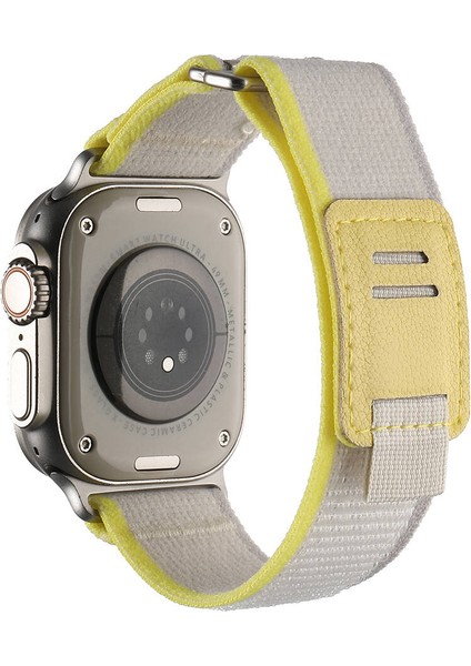 Apple Watch Ultra / Ultra2 49MM Örgülü Hasır Kordon Terletmez ve Hafif Yapısıyla Gün Boyu Rahatlık modelleri