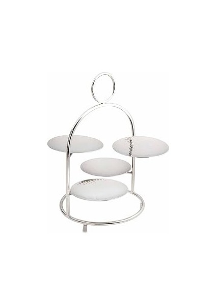 Alula Standlı Kek Servislik 30X27,5X32,5 cm