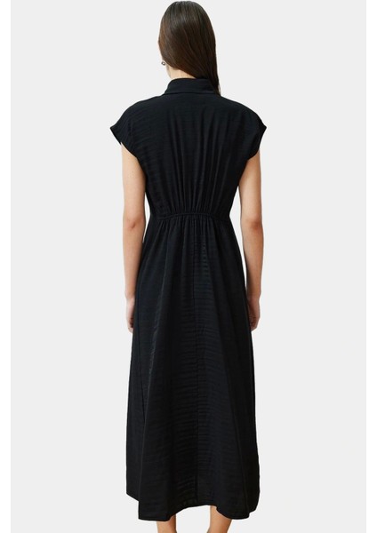 Dokuma Viskoz Maxi Elbise Rahat Şık Günlük Kullanım Konforlu Kesim Için modelleri