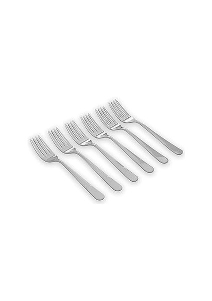 Deniz Modeli Yemek Çatalı 6lı