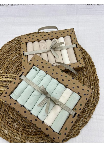 Pamuk 7'li Bebek Mendili (Yenidoğan) 2 Paket 2025