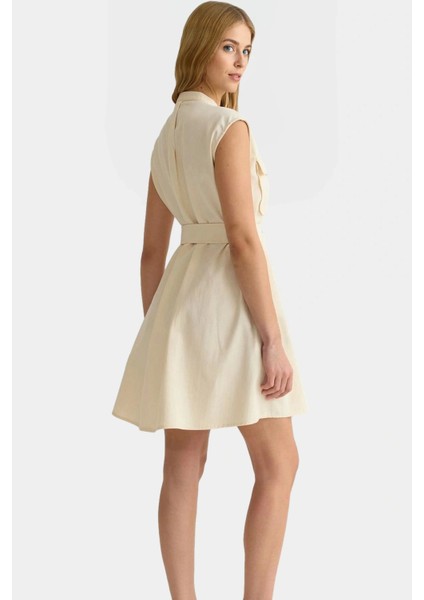 Pamuk Gabardin Mini Gömlek Elbise Çok Yönlü Yazlık Stil Uzun Ömürlü Konforlu Kesim modelleri