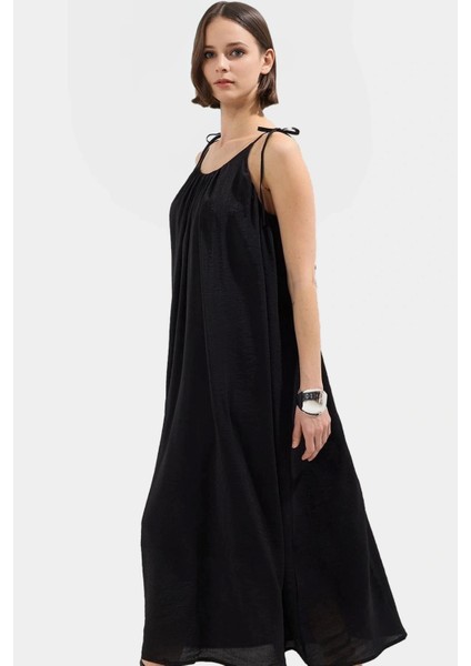 Polyester Maxi Elbise Cool & Comfort Giy Çık Koleksiyon Yazlık Şık Görünüm Günlük Kullanım Için fiyatları