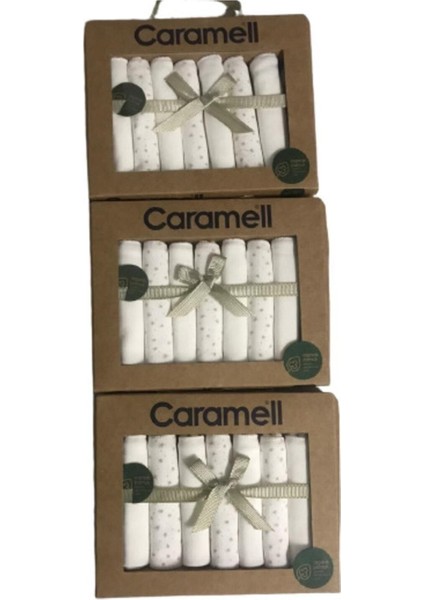 Organik Pamuklu Bebek Mendili 3'lü Set Zararlı Kimyasallar İçermez 20x20 cm fiyatları