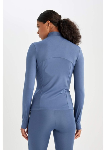 Fit Slim Fit Dar Kesim Fermuarlı Hırka C9409AX24AU