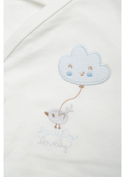 Sevimli Kutup Ayısı ve Kuş Desenli 10 Parça Kutulu Yenidoğan Hastane Çıkışı Zıbın Seti fırsatları