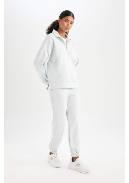 Fit Standart Fit Jogger Eşofman Altı Bilek Boy Skuba Dalgıç C9382AX24AU