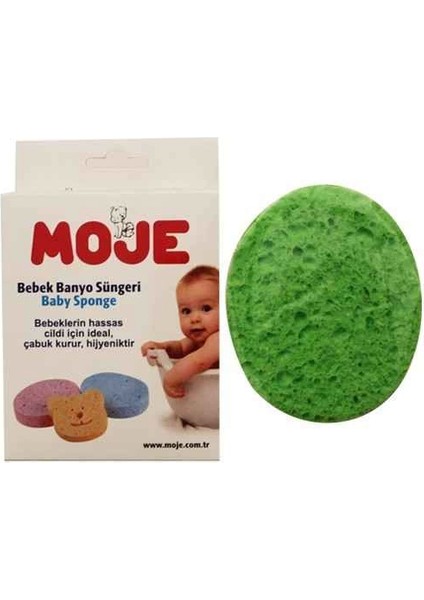 Bfs Selülozik Bebek Banyo Süngeri Yeşil