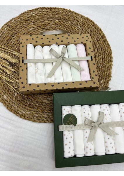 Pamuk 7'li Bebek Mendili (Yenidoğan) 2 Paket 2025 modelleri