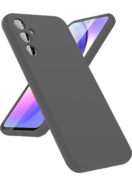 Samsung Galaxy A24 4g Kılıf First Silikon - Gri Bstmy