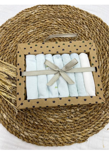 Safari Hayvan Desenli Penye Bebek Ağız Mendili 7'li 2025 fırsatları