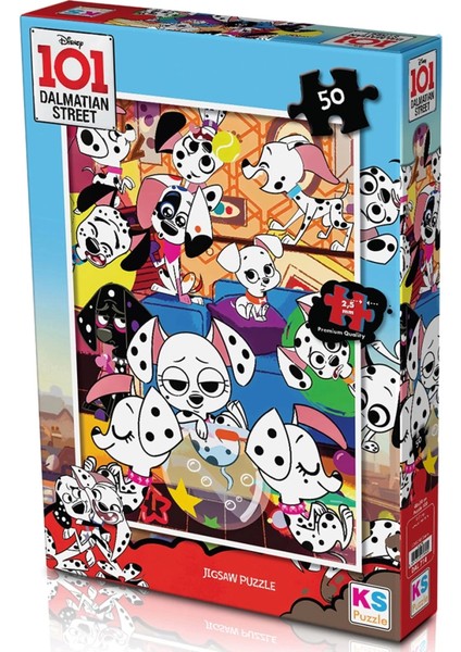 Ks 101 Dalmatian 50 Parça Puzzle