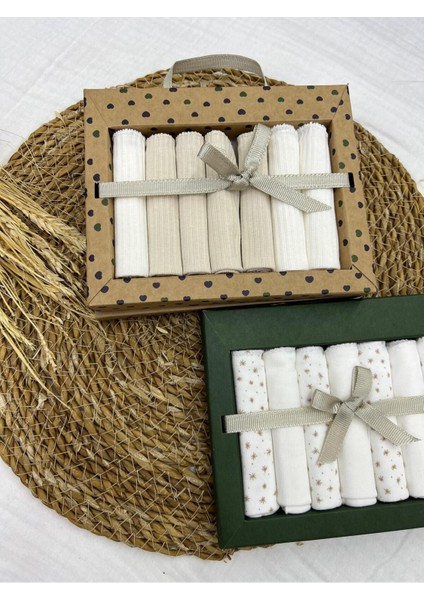 Pamuk 7'li Bebek Mendili (Yenidoğan) 2 Paket 2025 modelleri